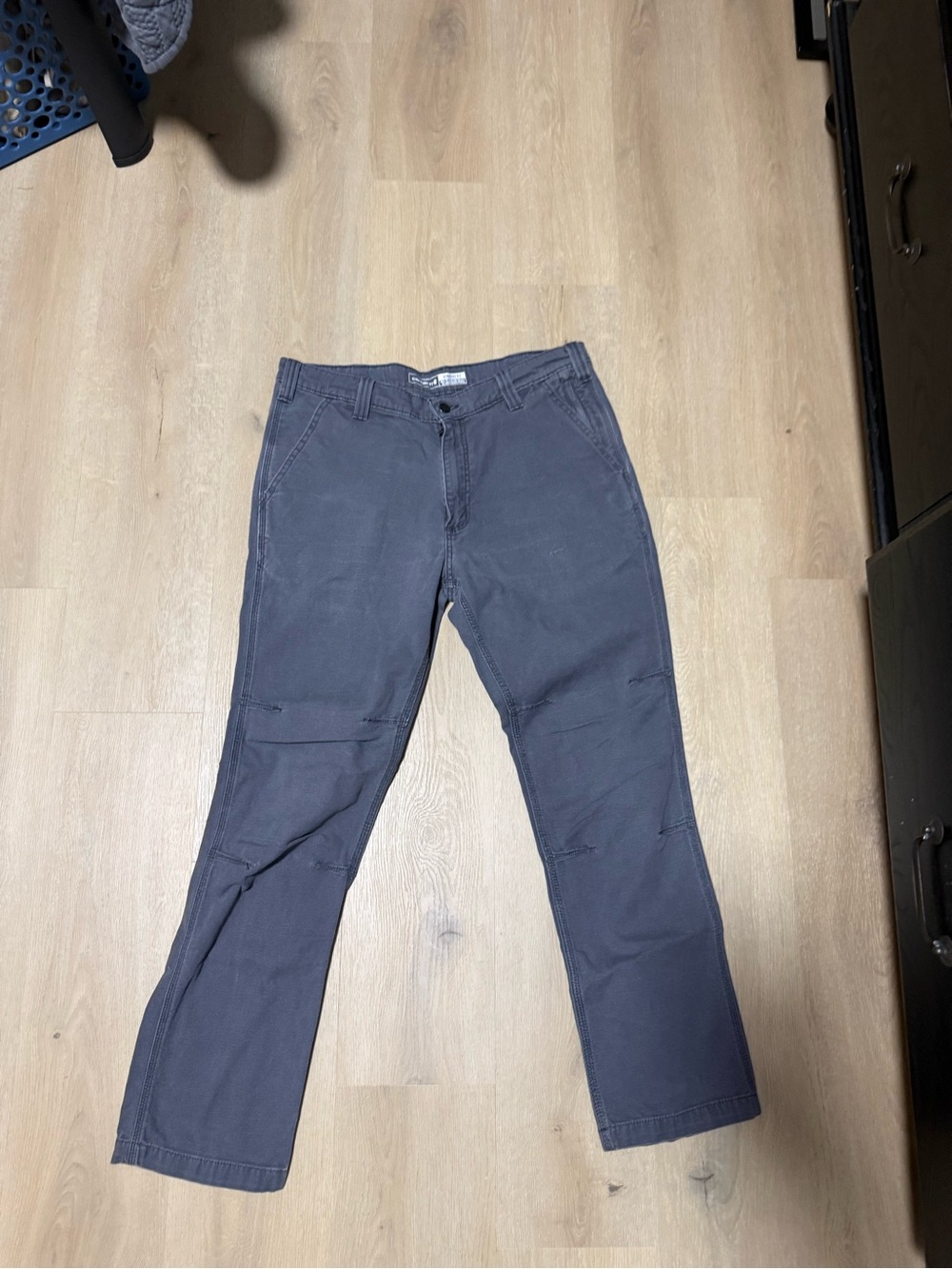 Carhartt Men's Slate Gray Cargo Work Pants
